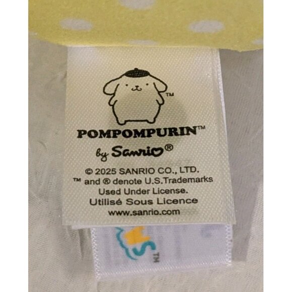 NWT Sanrio Pompompurin Plushie Squishmallows Easter Chick Hat 10" Stuffed Animal - Picture 5 of 16